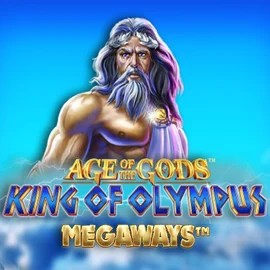 Age Of The Gods: King of Olympus Megaways by Origins, showcased at gizbo.eu – game logo