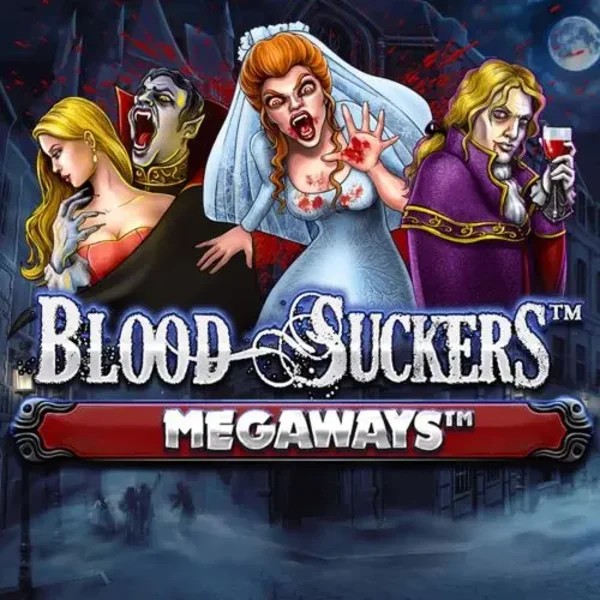 Blood Suckers Megaways online game logo by Red Tiger Gaming on gizbo.eu