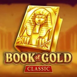 Book of Gold Classic slot logo by Playson at Gizbo CasinoBook of Gold Classic