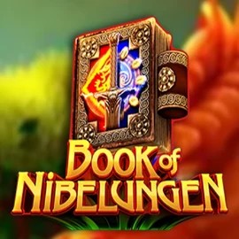 Book of Nibelungen slot logo by Swintt at Gizbo Casino
