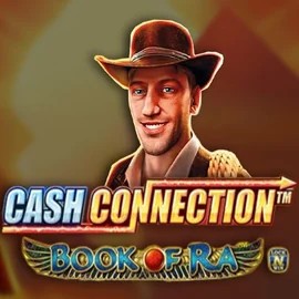 Cash Connection Book Of Ra online game logo by Novomatic on gizbo.eu
