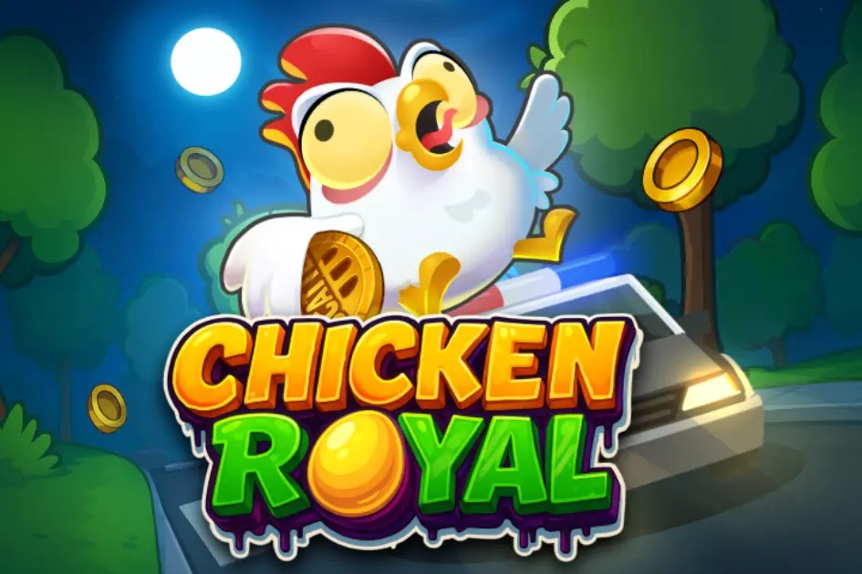 Official Casino Games logo: Chicken Royal by InOut at Gizbo Casino