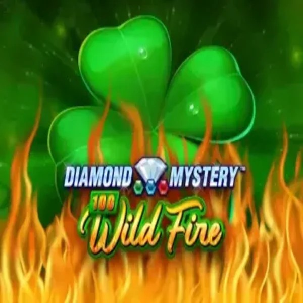 Slots logo of Diamond Mystery 100 Wild Fire from Greentube at Gizbo Casino