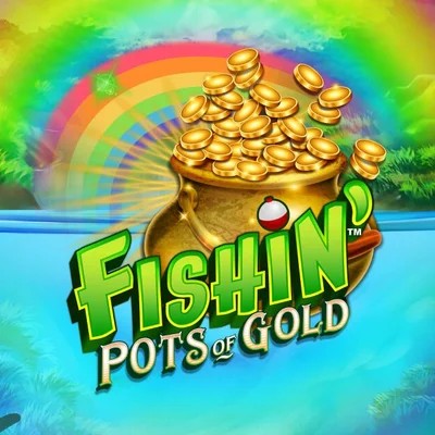 Official Slots logo: Fishin Pots Of Gold by Gameburger Studios at Gizbo Casino