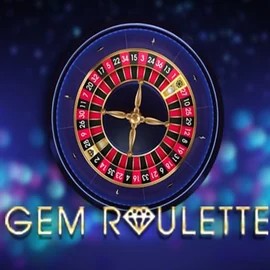 Gem Roulette slot visual from iSoftBet available on gizbo.eu