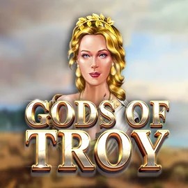 Gods of Troy logo by Red Tiger Gaming at Gizbo Casino