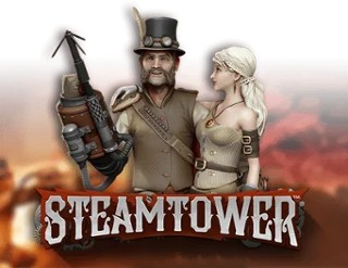 Steam Tower Slot by NetEnt, showcased at gizbo.eu – game logo