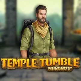 Temple Tumble Megaways slot logo by Relax Gaming at Gizbo CasinoTemple Tumble Megaways