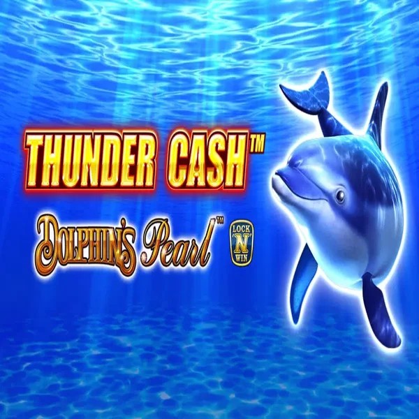Thunder Cash Dolphins Pearl logo by Novomatic Gizbo Casino