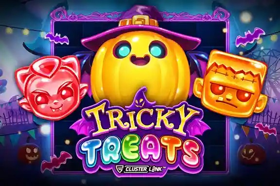 Slots logo of Tricky Treats from Push Gaming at Gizbo Casino